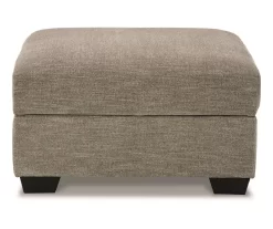 Creswell Gray Storage Ottoman -Chic Furniture Shop 810612338 2