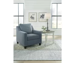 Lemly Twilight Blue Armchair -Chic Furniture Shop 810612396 2