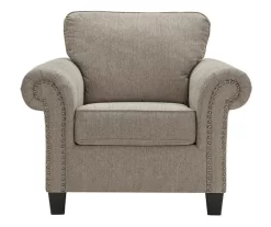 Shewsbury Pewter Armchair