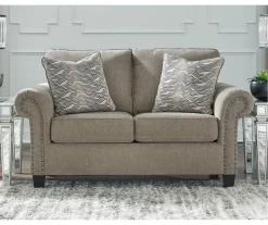 Shewsbury Pewter Loveseat 10 Shewsbury Pewter Loveseat -Chic Furniture Shop 810612466 6