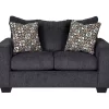 Wixon Black Loveseat