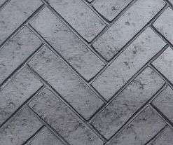 48" Faux Herringbone Mantel Electric Fireplace -Chic Furniture Shop 810617761 A8 1