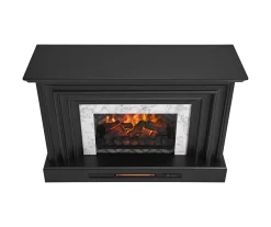 53.5" Black Petite Grand Electric Fireplace Console -Chic Furniture Shop 810617767 A0 3