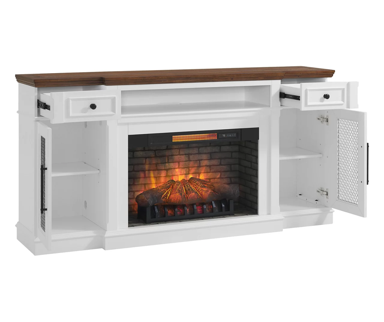 73.5" Castillo Electric Fireplace Console 8 73.5" Castillo Electric Fireplace Console - Image 8