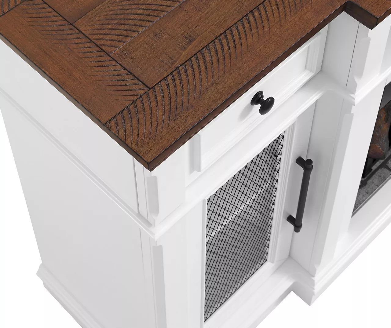 73.5" Castillo Electric Fireplace Console 4 73.5" Castillo Electric Fireplace Console - Image 4