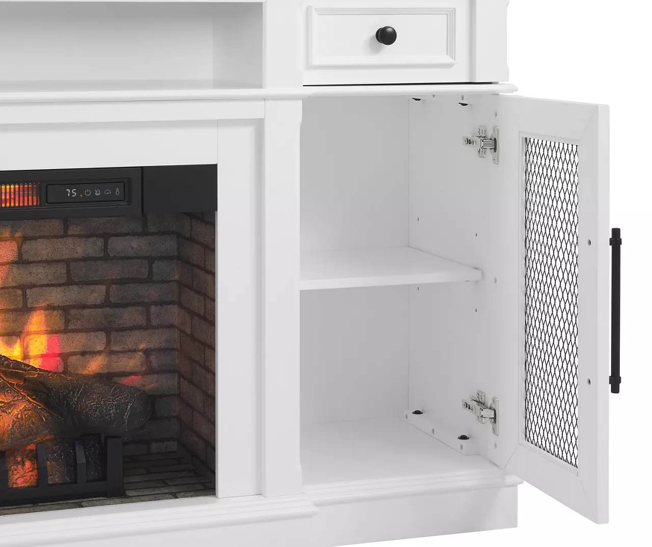 73.5" Castillo Electric Fireplace Console 5 73.5" Castillo Electric Fireplace Console - Image 5