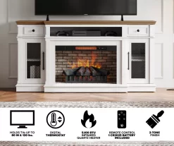 73.5" Castillo Electric Fireplace Console 13 73.5" Castillo Electric Fireplace Console -Chic Furniture Shop 810617768 M7