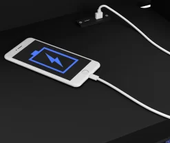 59.5" Black CoolGlow Electric Fireplace & Fan Console 12 59.5" Black CoolGlow Electric Fireplace & Fan Console -Chic Furniture Shop 810620259 A8 1