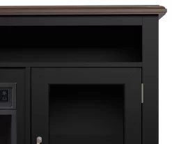 59.5" Black CoolGlow Electric Fireplace & Fan Console 13 59.5" Black CoolGlow Electric Fireplace & Fan Console -Chic Furniture Shop 810620259 A8 2