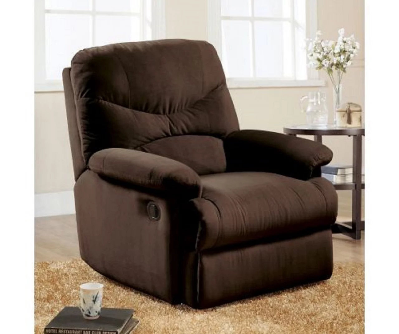 Arcadia Microfiber Recliner 2 Arcadia Microfiber Recliner - Image 2