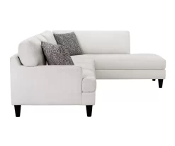 Broyhill Fresno Cream Sectional -Chic Furniture Shop 810620600 810620622 A0 3A
