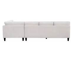 Broyhill Fresno Cream Sectional -Chic Furniture Shop 810620600 810620622 A2