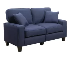 Palisades Navy Blue Loveseat 14 Palisades Navy Blue Loveseat -Chic Furniture Shop 810659257 A0 1