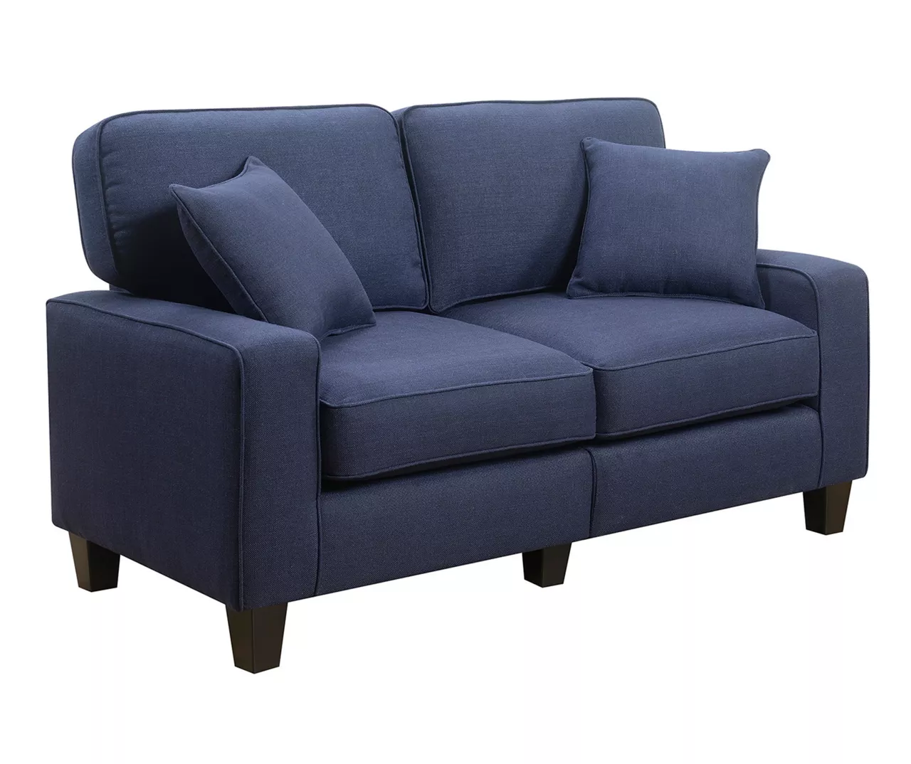 Palisades Navy Blue Loveseat 4 Palisades Navy Blue Loveseat - Image 4