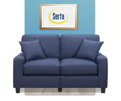 Palisades Navy Blue Loveseat 15 Palisades Navy Blue Loveseat -Chic Furniture Shop 810659257 A0 2