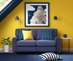 Palisades Navy Blue Loveseat 17 Palisades Navy Blue Loveseat -Chic Furniture Shop 810659257 A0 4