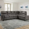 Lane Home Solutions Navigation Gray Living Room Sectional