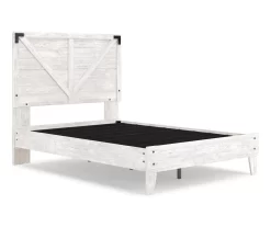 Signature Design By Ashley Shawburn Full Crossbuck Panel Platform Bed -Chic Furniture Shop combo790034 1
