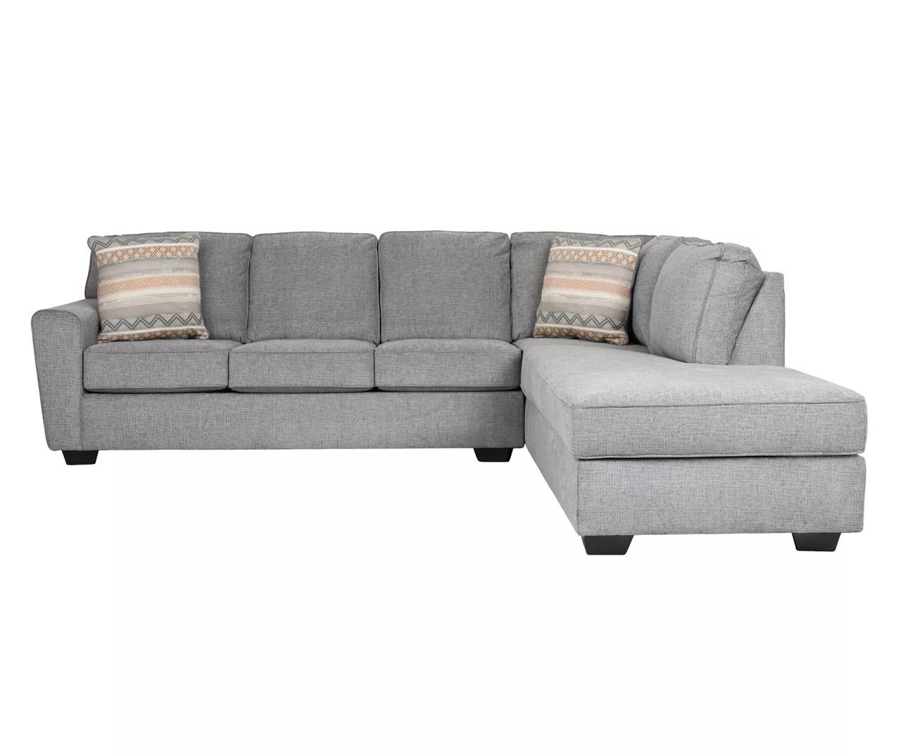 Broyhill Dudlee Smoke Sectional 1 Broyhill Dudlee Smoke Sectional
