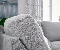 Broyhill Parkdale Dove Sectional & Ottoman Set -Chic Furniture Shop combo960002 3