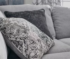 Broyhill Parkdale Dove Sectional & Ottoman Set -Chic Furniture Shop combo960002 4