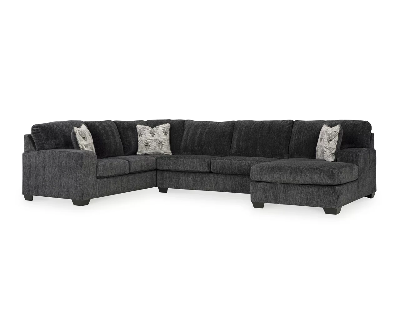 Broyhill Hollyview Shadow 3-Piece Sectional 1 Broyhill Hollyview Shadow 3-Piece Sectional